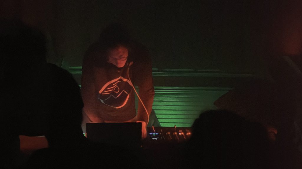 Photo of Legowelt performing live
