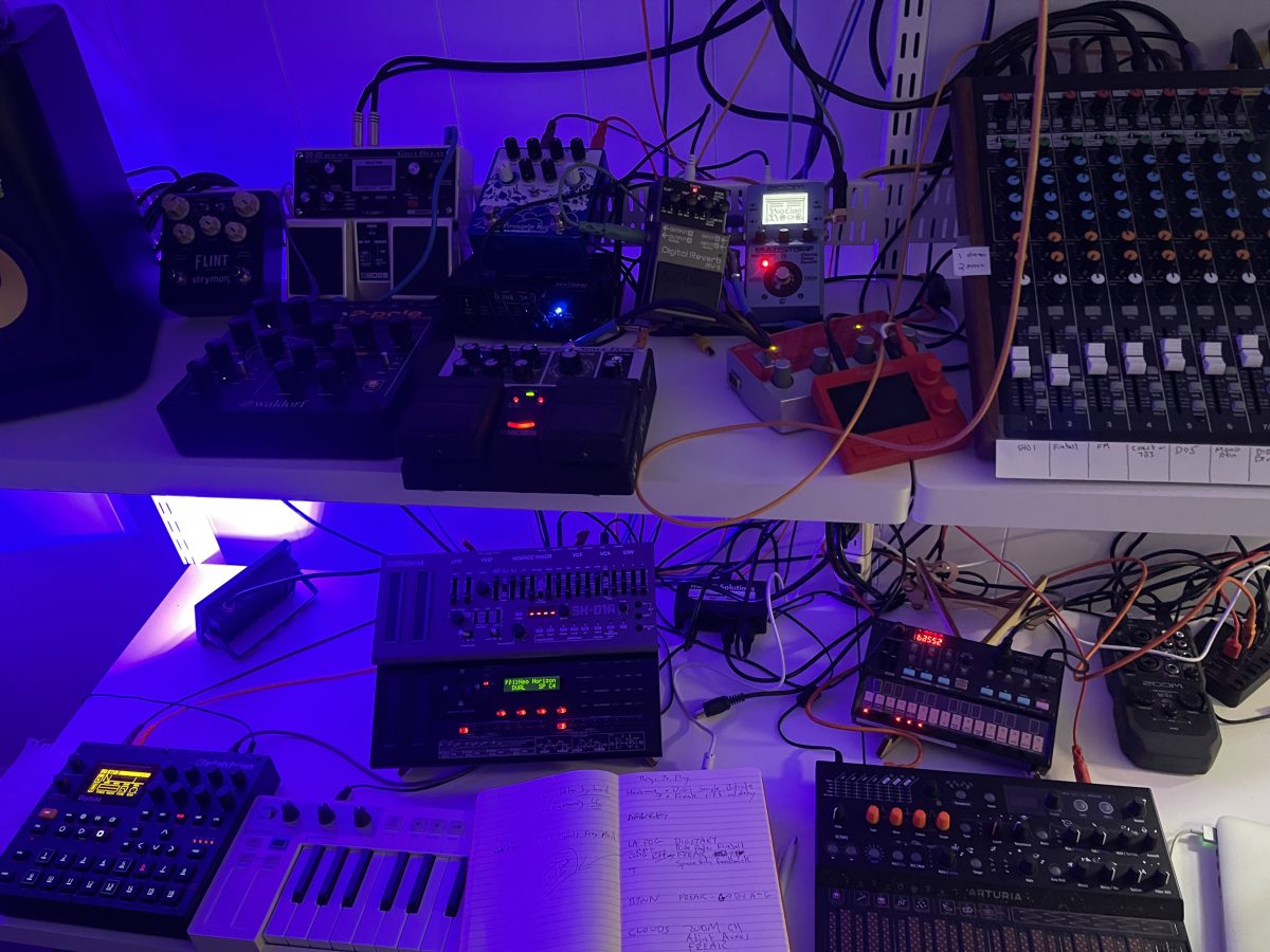 Photo of music equipment for live performance