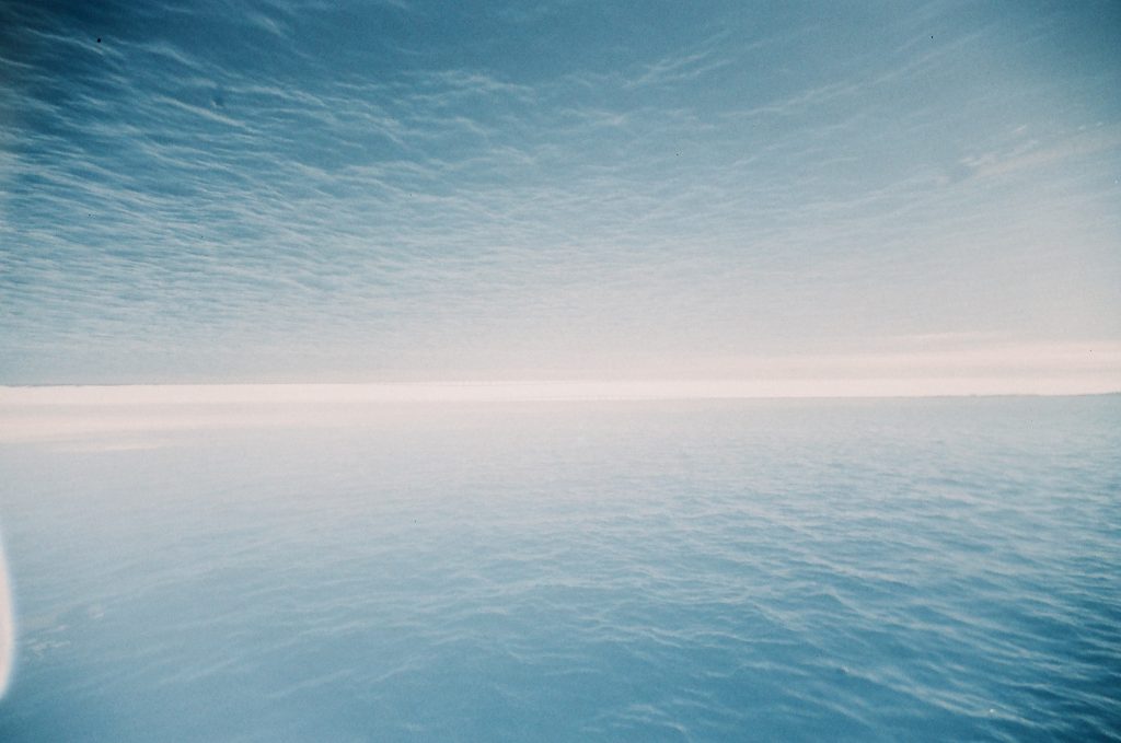 Ocean and Sky double exposure